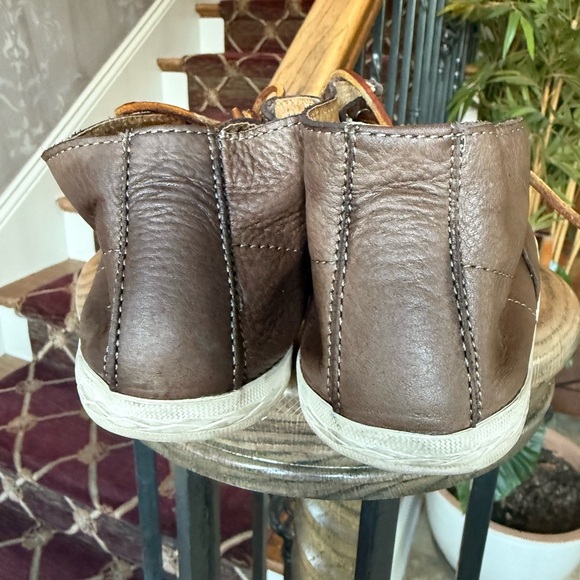 FRYE MINDY CHUKKA boot ladies size 9 leather lace up very good condition - Picture 4 of 9